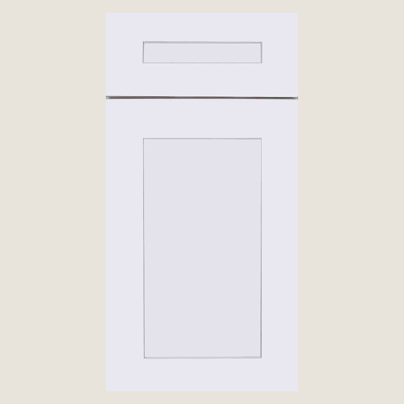 Dove White cabinet door by 21st Century Cabinetry