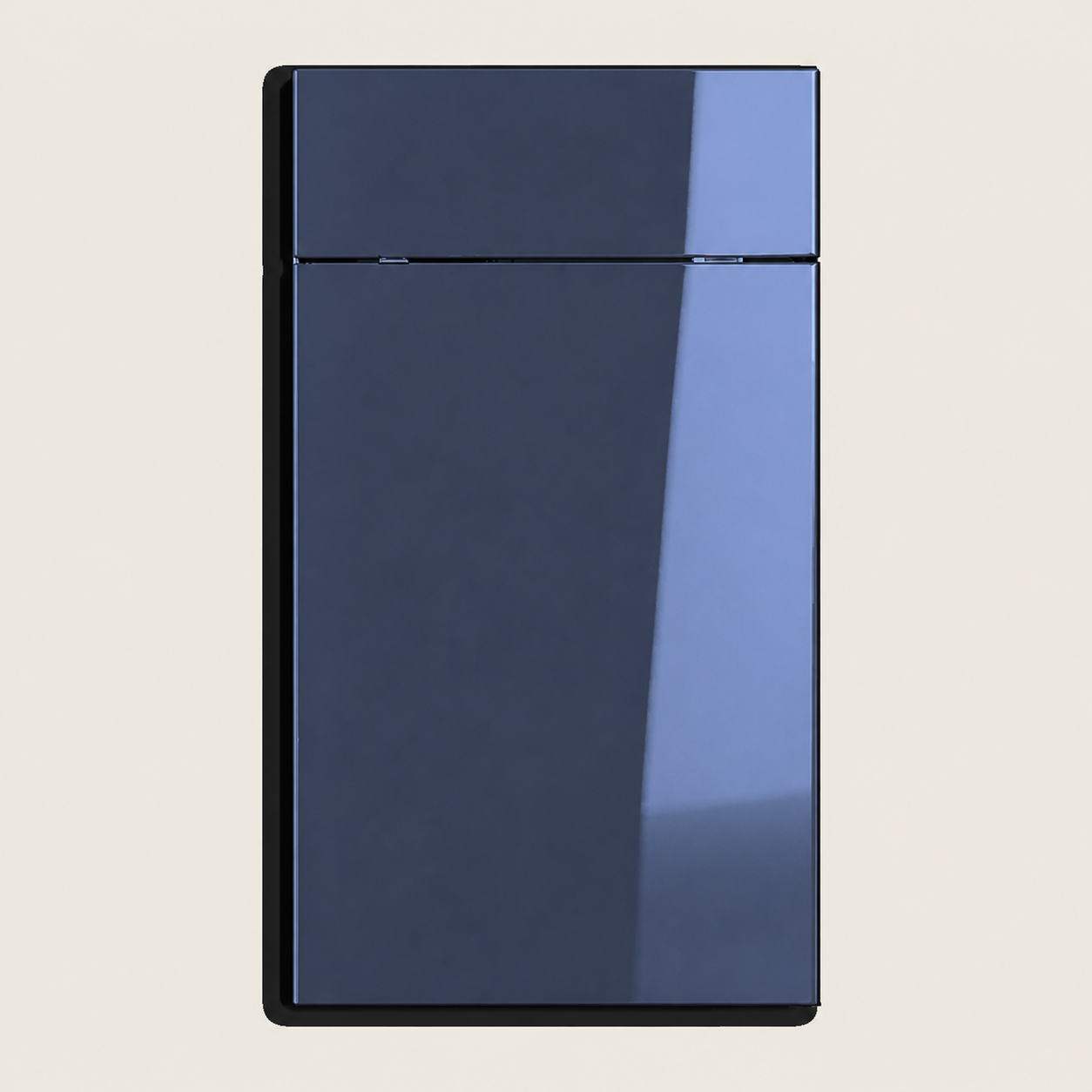 Luxe Azul Indigo cabinet door by Deluxe Wood Cabinetry