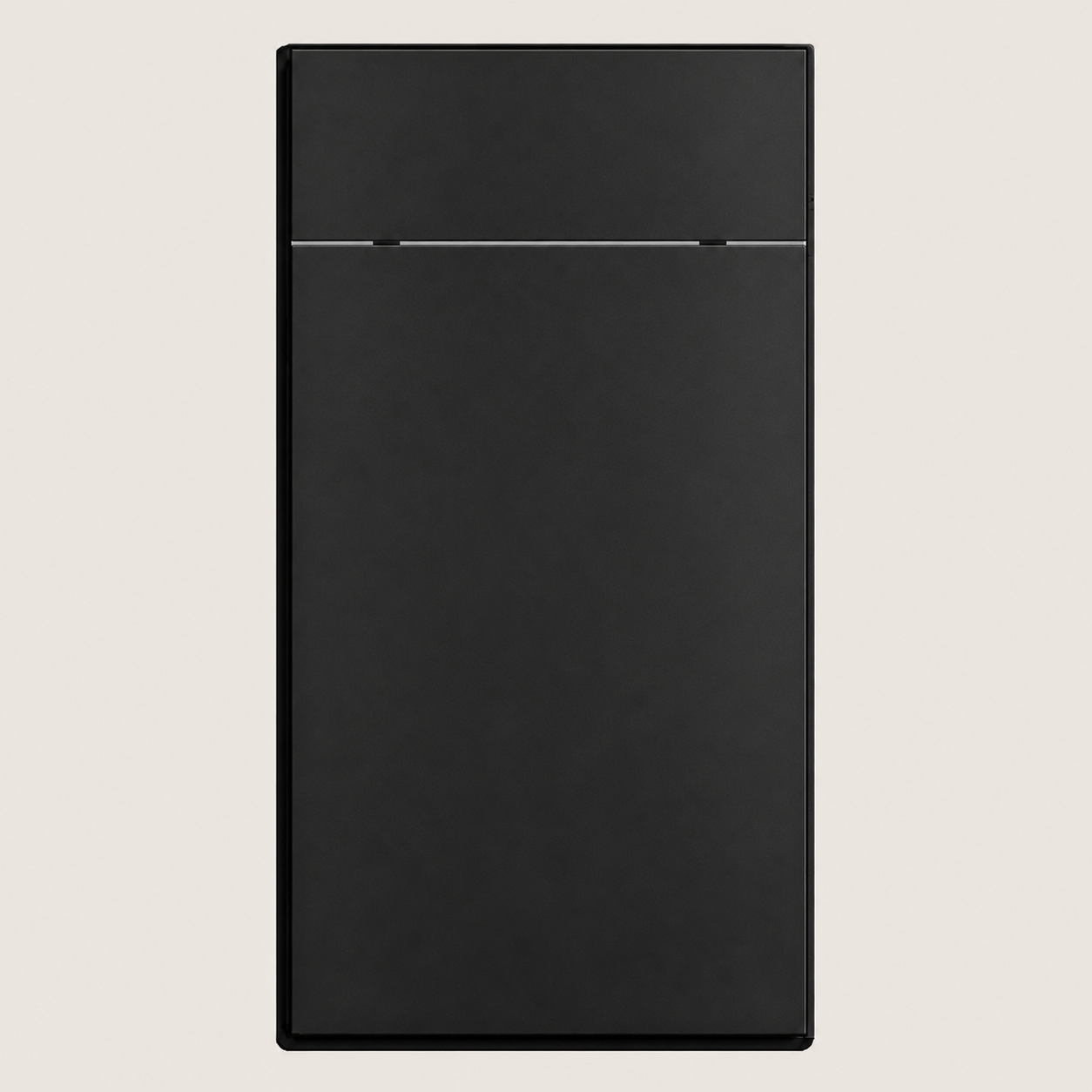 Zenit Black cabinet door by Deluxe Wood Cabinetry