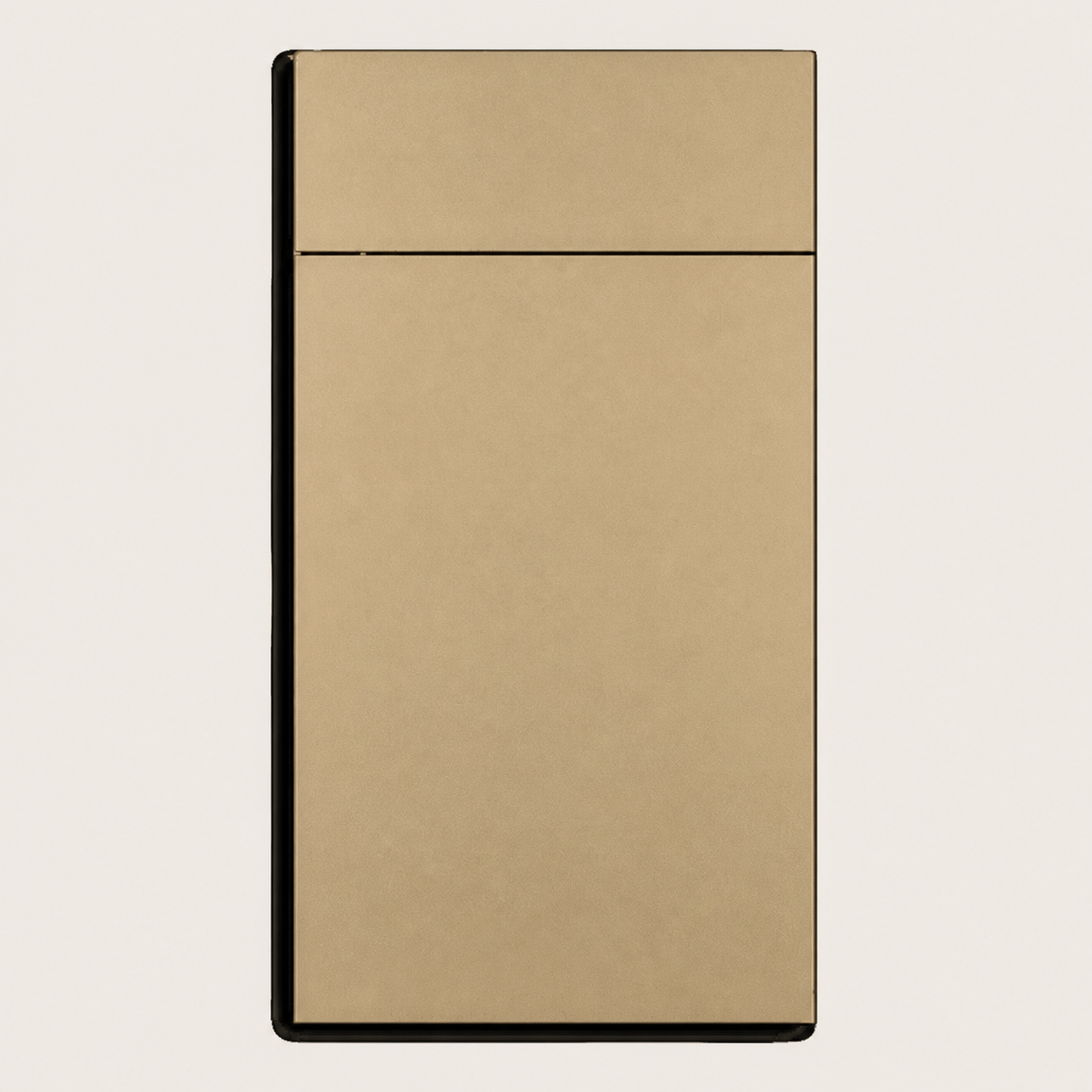 Metal Plus Light Gold cabinet door by Deluxe Wood Cabinetry