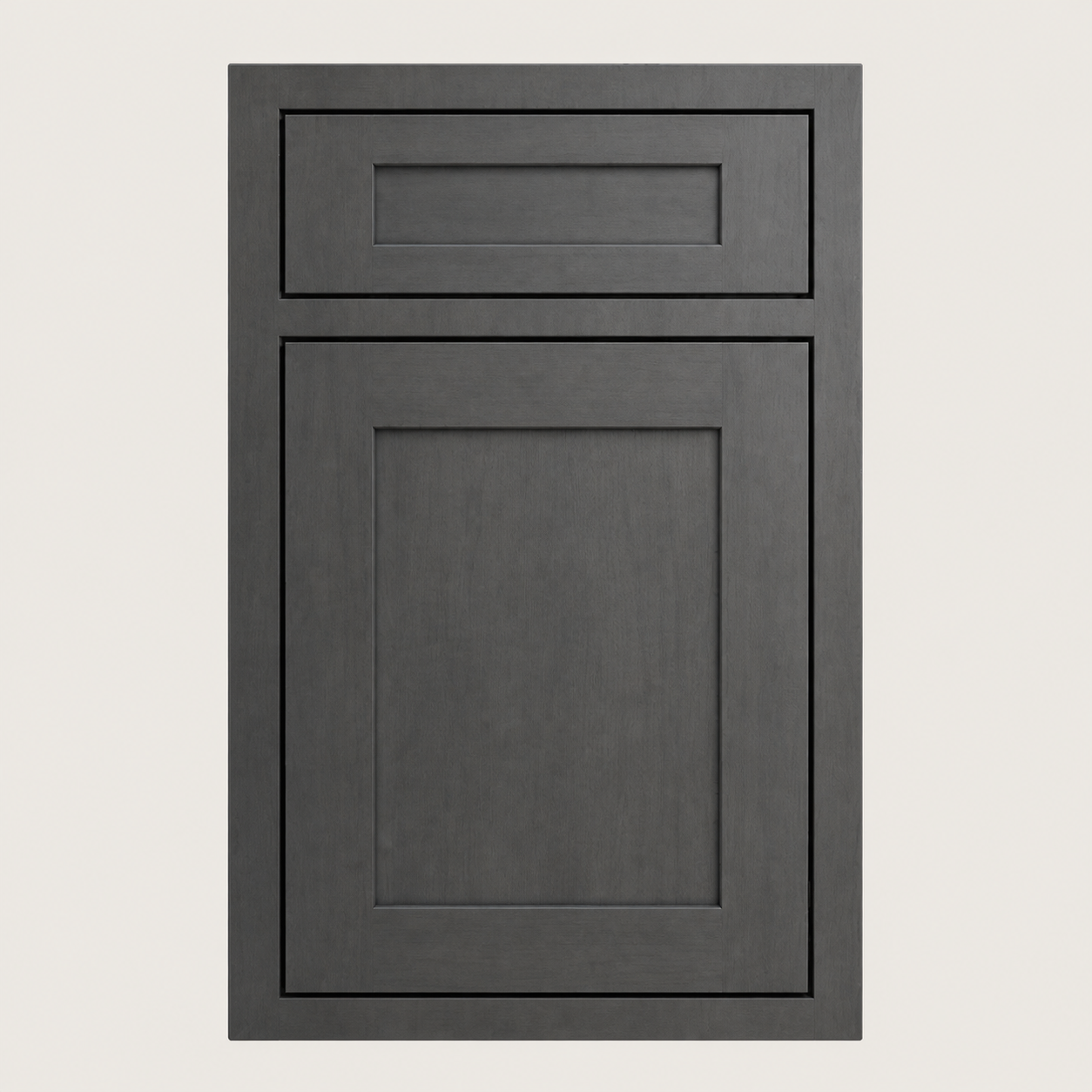 Inset Shaker Charcoal cabinet door by Deluxe Wood Cabinetry