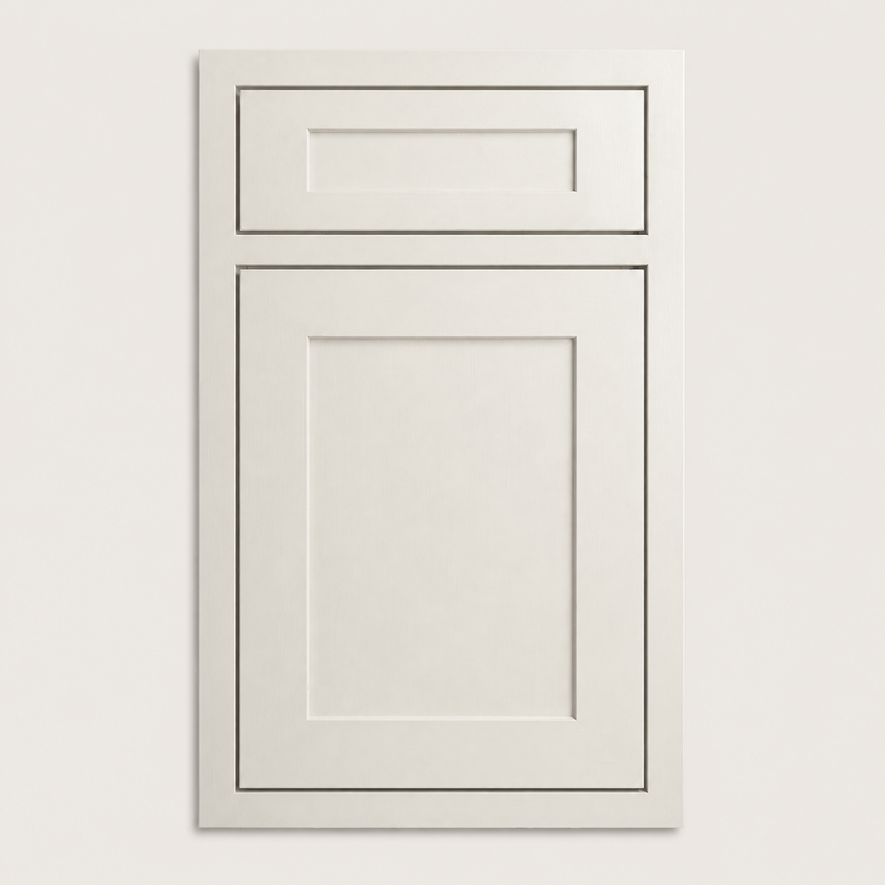 Inset Shaker Dune cabinet door by Deluxe Wood Cabinetry