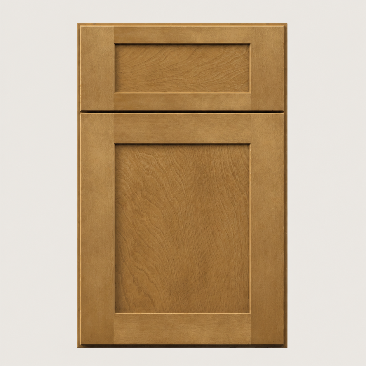 Legacy Shaker Ashleaf cabinet door by Deluxe Wood Cabinetry