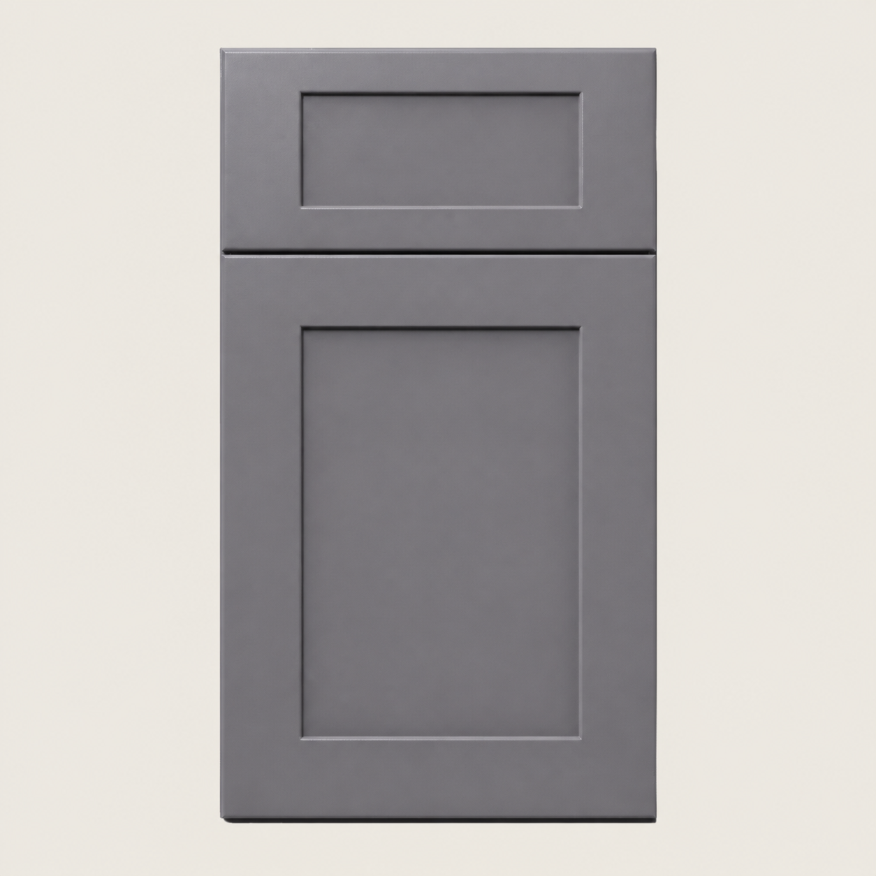 Liberty Shaker Grey cabinet door by Deluxe Wood Cabinetry