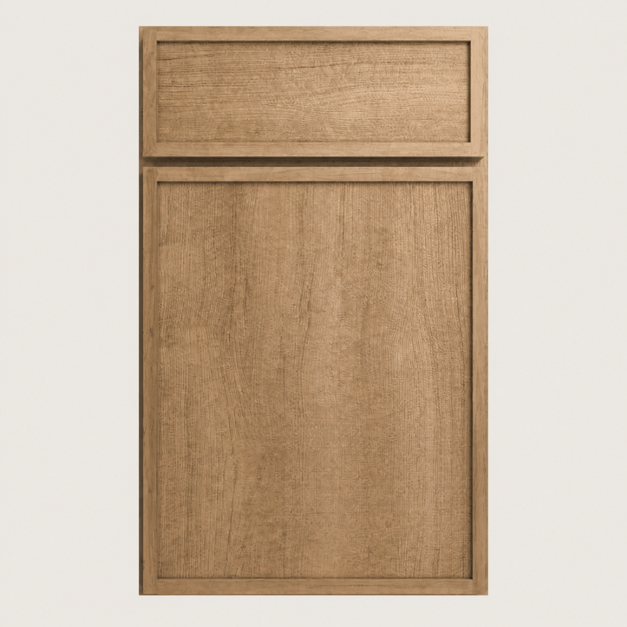 Legacy Slim Shaker Timberwood cabinet door by Deluxe Wood Cabinetry