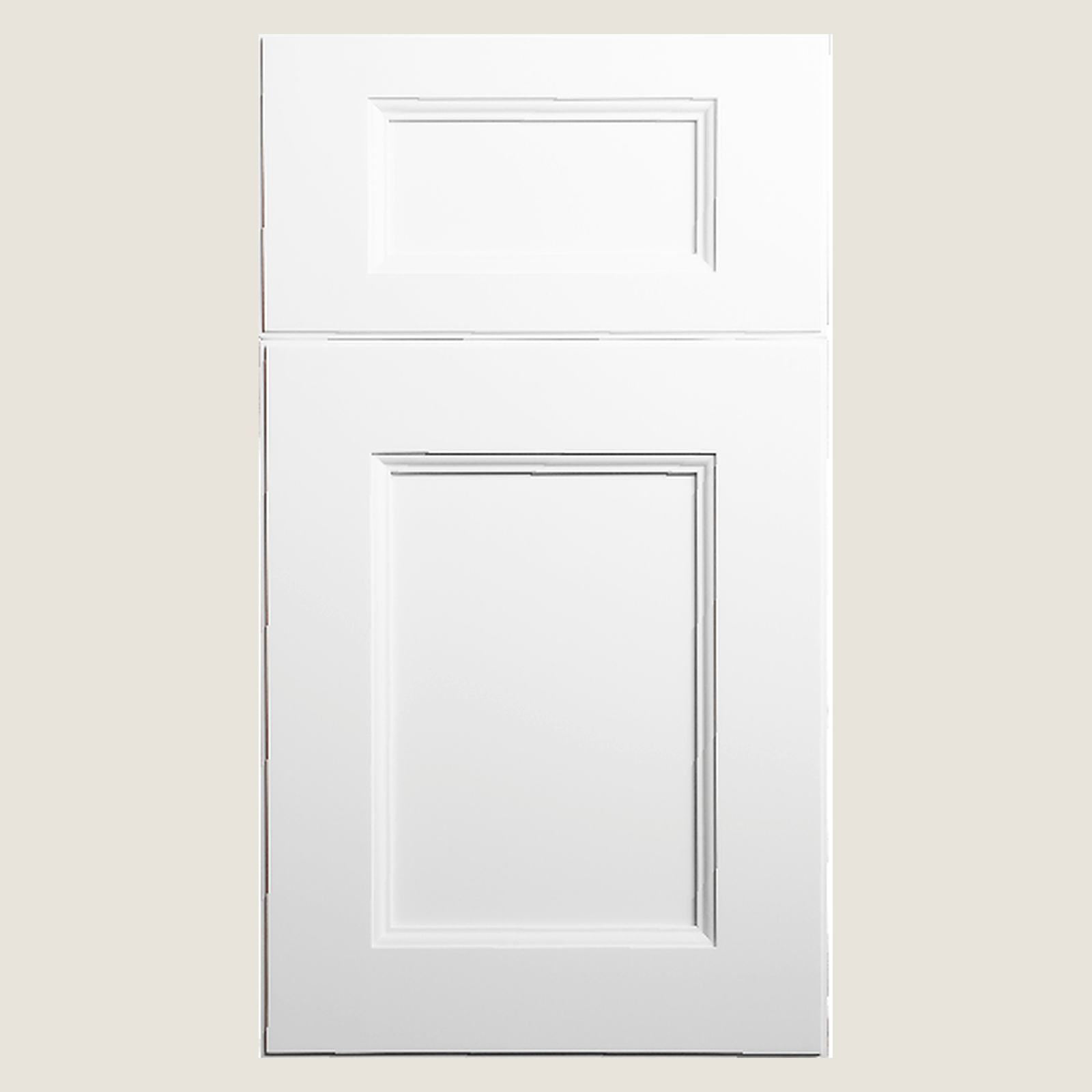 White Mellow cabinet door by Finewood Cabinetry