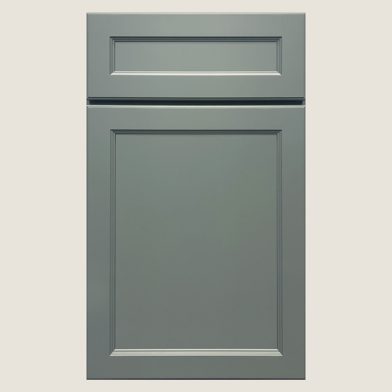 E3 Sage cabinet door by J&K Cabinetry
