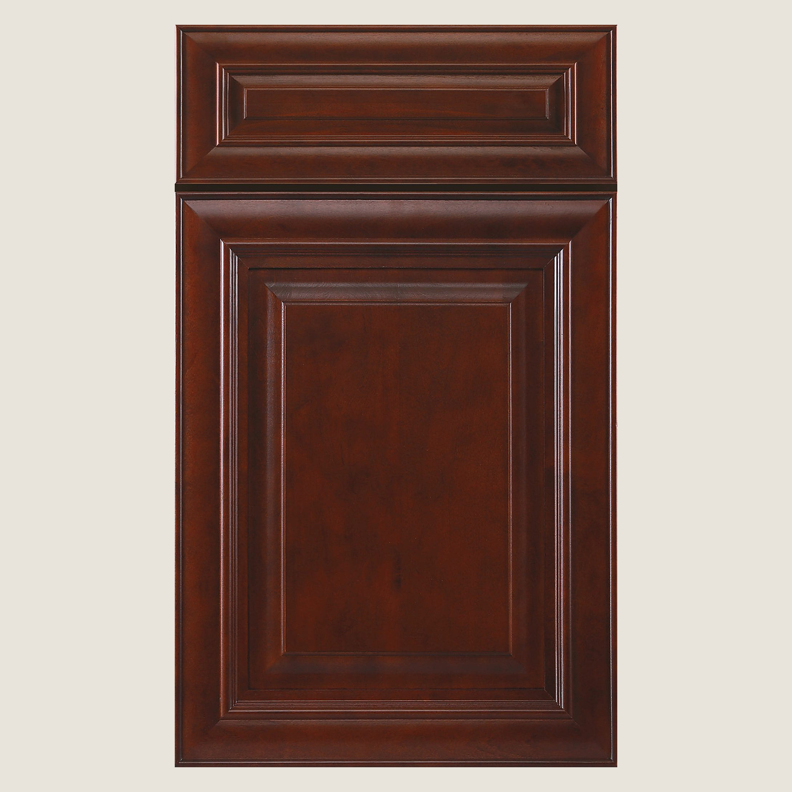 J5 Mahogany cabinet door by J&K Cabinetry